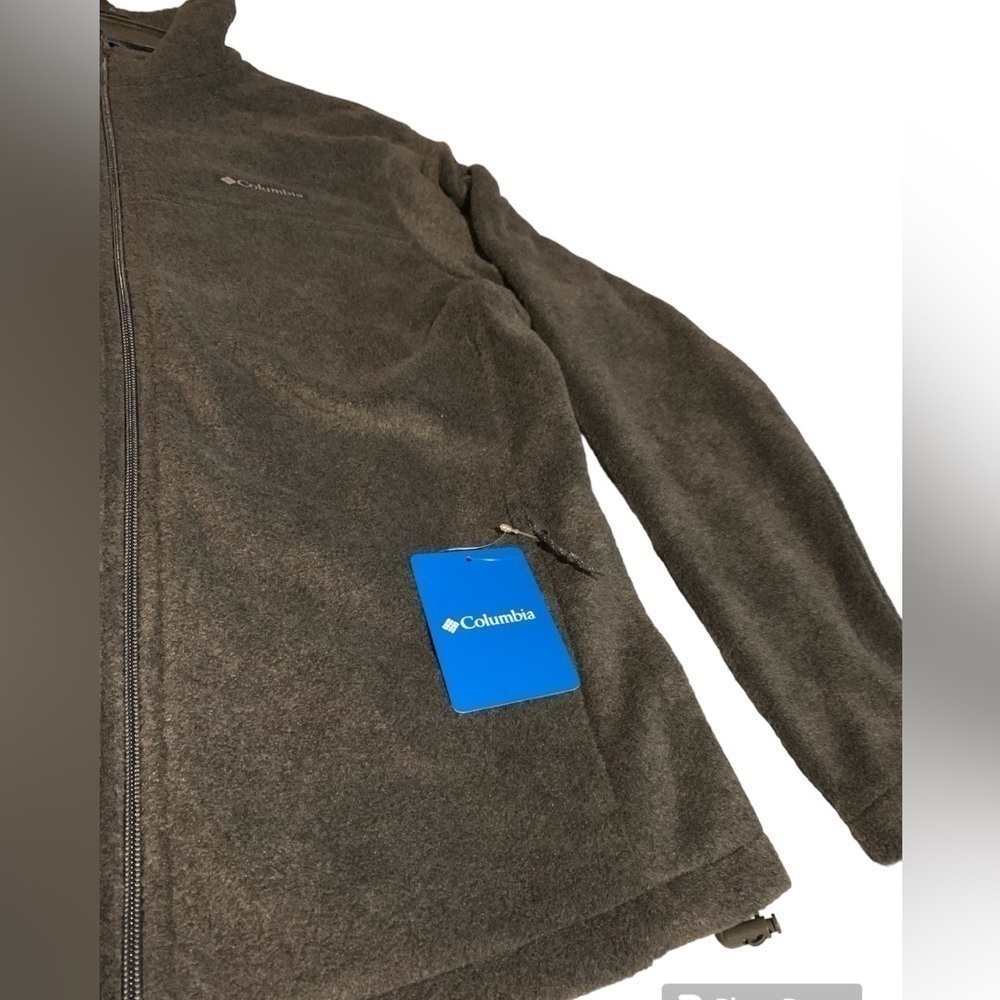 NWT Men’s Columbia full zip fleece jacket Small EENS Mountain style - Picture 2 of 8